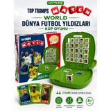 Mythos Top Trumps Match World – Dünya Futbol Yıldızları Küp Oyunu | 2 Kişilik Strateji ve Hafıza Oyunu