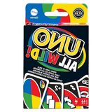 Mythriva 112 Kartlı Uno All Wild Kart Oyunu, 7 Yaş ve Üzeri Oyuncular Için Çocuk, Aile ve Yetişkin Oyun Gecesi Için Hediye - Acı Kahverengi
