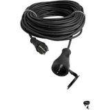 Mythriva 40 Metre Uzatma Kablosu, 3 * 2.5 Kablo Özelliği ile Beyaz - Ahşap - Bej - Siyah