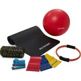 Mythriva Actifoam Premium Tam Pilates Seti (Kırmızı, 55 cm Top) - 001-Renkli