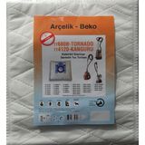 Mythriva Arçelik - Beko Ile Uyumlu TT680B - Tornado - TT4120 - Kanguru Elektrikli Süpürge Sentetik Toz Torbası (5 Adet) - Ahşap