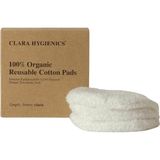 Mythriva Clara Hygienics Reusable 100% Organic Cotton Cleansing Pads (3 Pieces In 1) Makyaj Temizleme Pamuğu