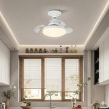 Mythriva Dolunay Fanlı LED Ampul - 72W 7850 Lümen - 3 Renk Yanma Modlu (Beyaz, Gün Işığı, Natural) - Uzaktan Kumandalı, Cata Dimlenebilir Hayalet Pervaneli Tavan Vantilatörü ve Aydınlatma
