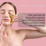 Mythriva Ergonomik Yüz Için Lenf Drenaj Masaj Fırçası – Şişlik Giderici ve Kontur Şekillendirici - 000-Siyah