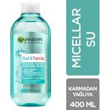 Mythriva Garnier Skin Naturals Saf & Temiz Micellar Kusursuz Makyaj Temizleme Suyu (400 Ml)
