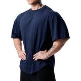 Mythriva Genius Erkek Spor Tişört Oversize Fitness & Gym Antrenman Tişörtü (Lacivert, Xl) - 0 - 1 Ay - 0 - Kahverengi