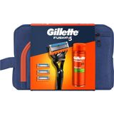 Mythriva Gillette Fusion H+4 & Fusion Jel 200 ml & Çanta - 001-Renkli