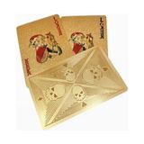 Mythriva Gold Kurukafa Iskambil Kağıdı Kaygan Plastik Su Geçirmez Oyun Kağıdı CIN500SR - Acı Kahverengi