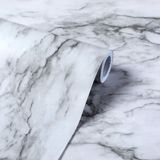 Mythriva Horasan Ticaret Yapışkanlı Siyah Tonlu 5 M x 60 cm Mermer Folyo Kaplama Kağıdı Mutfak Tezgah Dolap Banyo Masa - 001-Renkli