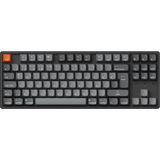 Mythriva Keychron K8 Max%80 Tkl Rgb Türkçe Red Switch Kablosuz Alüminyum Çerçeve Karbon Siyah Mekanik Klavye