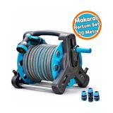 Mythriva Makaralı Hortum Seti 20 Metre Garden Kit Bahçe Çeşme Su Hortumu Iç Çap 1/2 Sulama Araç Yıkama