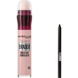 Mythriva Maybelline New York Instant Anti Age Eraser Kapatıcı - 05 Brighten & Maybelline Tattoo Mini Jel Göz Kalemi Hediyeli - --