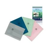 Mythriva Mıclo Cleanıng Mikrofiber Temizlik Bezi | Sihirli Bez, Cam ve Ayna Bezi | 4'lü Paket | Somon Serisi - 11 m - 000-Siyah