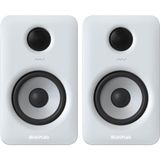 Mythriva Mıdıplus Mı5 Iı Bluetooth White | Çift 2x 35W 5'' 2-Yollu Bluetooth Aktif Stüdyo Referans & Dj Monitörü | Hoparlörü - Altın