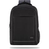 Mythriva Mila Seri W500 15.60'' KI3-01-003 Network 4 Reflektörlü Macbook,mac Air Uyumlu Laptop Sırt Çantası -Siyah