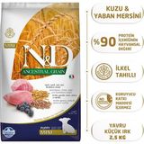 Mythriva N&d Ancestral Grain Kuru Köpek Maması, Kuzu, Kılçıksız Buğday, Yulaf ve Yabanmersinli, Yavru Köpek Mini, 2.5 kg - 0,18 kg