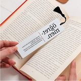 Mythriva Öğretmenler Için Anlamlı Kitap Ayracı, Metal Tasarım