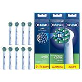 Mythriva Oral-B Cross Action Şarjlı Diş Fırçası Yedek Başlığı 9 Adet