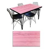 Mythriva Pembe Ahşap Desenli Masa Kaplama Folyosu - 1 - 0