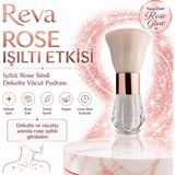 Mythriva Reva Işıltılı Rose Simli Dekolte Vücut Pudrası - Rose Explosion For Decolette - Vegan & Temiz Içerik - 001
