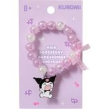 Mythriva Sanrio Lisanslı Kuromi Boncuklu Fiyonk Detaylı Saç Lastiği - 2016