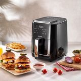Mythriva Schafer Thermochef Elegance Airfryer/sıcak Hava Fritözü-Siyah