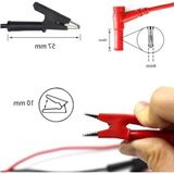 Mythriva Silikonlu Multimetre Probu, 20A Akım Ölçümü Için 100 cm Uzunluk - 0- Koyu Mavi