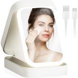 Mythriva Sporway Makyaj Çantası Işıklı Aynalı Makyaj Çantası 3 Renk LED Işıklı Makyaj Çantası Seyahat Makyaj Düzenleyici, Ayırıcılı, Beyaz, No, Hayır - 00-Siyah