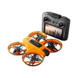 Mythriva T21 Pro Drone Çift Hd Kamera Fpv Canlı Yayın Fırçasız Motor Engel Algılamalı Katlanabilir Drone - Ahşap - Bej