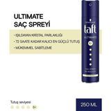 Mythriva Taft Ultımate Sprey 250 ml 1 Adet Kalıcı Tutuş Saç Spreyi