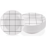 Mythriva The Mia Daily Tunes Yemek Tabağı - 6lı Set 20 cm