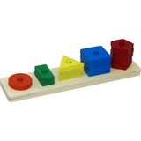 Mythriva The Season Toys Playwood Siindir Kutuda Ahşap Geometrik Şekiller