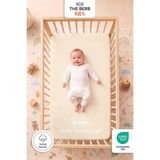 Mythriva Tr %100 Pamuk Penye Lastikli Bebek Çarşafı | Park Yatak, Beşik, Anne Yanı | 60X110, 60X120, 70X110, 70X120, 70X130, 80X130, 70X140, Krem - 100 x 150 cm
