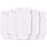Mythriva Tr 5'li Bebek Atlet Body Zıbın Çıtçıtlı 100% Pamuk - 0-Siyah - 0 - 1 Yaş