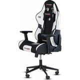 Mythriva Tr , Master Serisi Profesyonel Oyuncu Koltuğu, Ergonomik Tasarım, 180 Derece Ayarlanabilir Sırt Açısı, Kaliteli Sünger, 130KG Taşıma Kapasiteli Oyuncu Sandalyesi (Beyaz) - 301 - Siyah