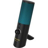Mythriva Tr Rgb Oyun USB Mikrofonu, Pc Için - Rgb Aydınlatmalı Podcast Kondansatörlü Masaüstü Mikrofonu, Kazanç Kontrolü, Canlı Yayın, Podcasts, Twitch, Youtube Için Ses Izleme (AT10 Siyah)