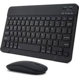 Mythriva Tüm Cihazlara Uyumlu Kablosuz Bluetooth Klavye ve Mause Seti Tablet Telefon iPad Samsung Galaxy Honor Redmi Lenovo Siyah