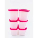 Mythriva Tupperware Alaska 6 Lı 1.1 Lt Derin Saklama Kabı (6x1.1 Ml) JH0136363 - 001-Renkli - 1 Adet - 0,21 L