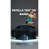 Mythriva Veltomed Patella Tendon Bandı Ayarlanabilir Diz Kapağı Patella Tendon Destekleyici Dizlik, Futbolcu, Basketbolcu, Tenisçi Dizliği Hareket Özgürlüğünü Yeniden Tanımlayan Profesyonel Diz Desteği