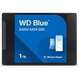 Mythriva Wd Blue SA510 Sata SSD 1 Tb 2,5 Inç (560 Mb/s'ye Kadar Okuma, 520 Mb/s'ye Kadar Yazma, Pc/dizüstü Bilgisayar Için Yükseltme, Dropbox Professional, Western Digital SSD Dashboard)