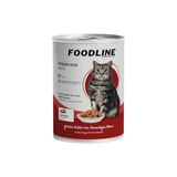 Mythriva Yetişkin Kedi Konservesi 400 Gr, Gravy Sos Içerisinde Parça Etli (400 gr x 6 Adet, Dana Eti) - 0,35 L