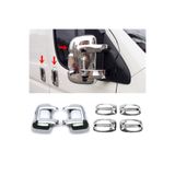 MYTUNİNG Fiat Ducato Krom Kapı Kolu 4 Kapı P.çelik Abs Plastik Krom Kaplama Ayna Kapağı 2 Prç 2006-2023 Arası