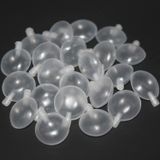 MYUBWTF 50 adet köpek oyuncak squeakers, 1.37IN/35mm yuvarlak hava yastığı yedek köpek ve kedi iskandil oyuncak onarım, gıcırtı oyuncak küçük yedek hoparlör, Gürültü jeneratörü peluş oyuncak