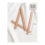 Myvision 3 mm Ham MDF Çıta Seti - 2 cm x 23 cm Hobi, Maket ve DIY Proje Çıtaları (4 Adet)