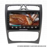 Myway Araç Multimedya Mercedes W203 Android 12 Carplay 4gb Ram + 64GB HDD 2001-2004 Navigasyon Ekran Myw