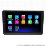 Myway Dacia Duster Android 12 Multimedya Carplay 2gb RAM+32GB HDD 2009-2013 Navigasyon Ekran - Renkli