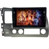 Myway Honda Civic Fd6 Android 10 Carplay Navigasyon Oem 4gb RAM+64GB HDD Tuşlu Multimedya Ekran - Renkli
