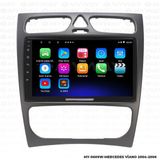 Myway Mercedes Viano Android 12 Multimedya Carplay 2gb RAM+32GB HDD 2004-2006 Navigasyon Ekran - Renkli