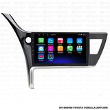 Myway Toyota Corolla Android 12 Multimedya Carplay 2gb RAM+32GB HDD 2017-2018 Navigasyon Ekran - Renkli