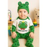 MYZİ STORE Bebek Yenidoğan Erkek/kız %100 Pamuk 3'lü Zıbın Takımı Seti